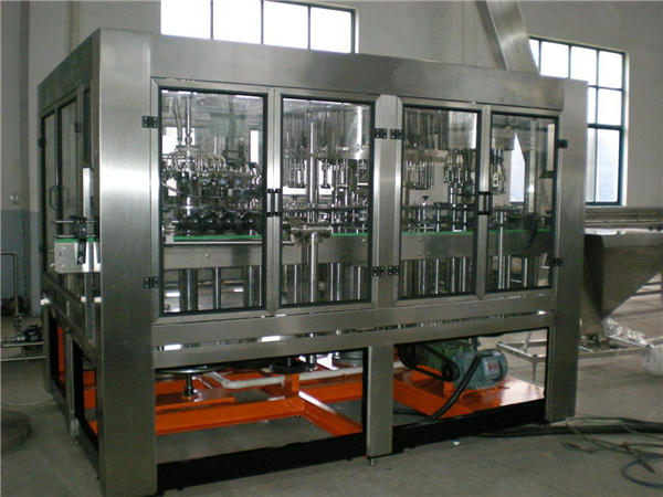 Outomatiese glasbottelwatervulmasjien