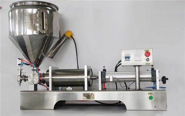  Half-outomatiese gemengde vrugte-konfytvulmasjien met hoë akkuraatheid met CE GMP