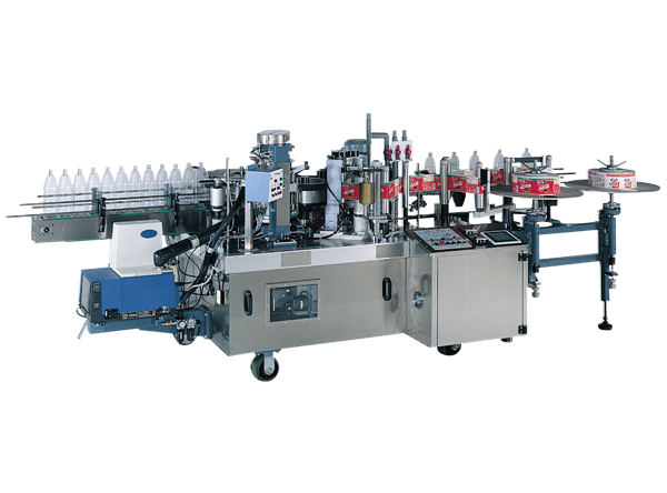 Outomatiese klein bottelgom etikettering masjien