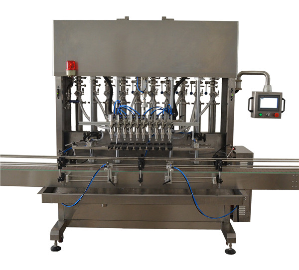 Vol outomatiese masjien vir die invul van sonneblomolie