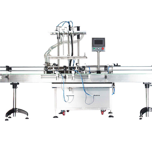 Outomatiese 8, 10, 12 koppe lotion suier vul masjien / vul